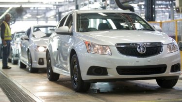 Production of the Holden Cruze will cease about a year ahead of the Commodore.