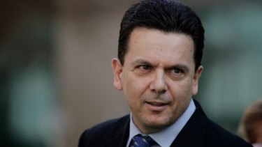 Nick Xenophon says the phrase has "been used repeatedly by the Liberal Party".