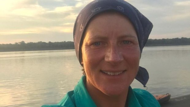 British teacher Emma Kelty has expressed fears of being murdered as she canoed down the Amazon River.