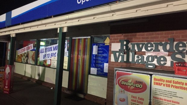 The Riverdene Village Shop is closing down after two armed robberies in one month.