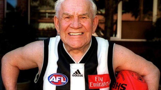 Ground honours: Lou Richards will be remembered at Spotless Stadium and at grounds around the country.