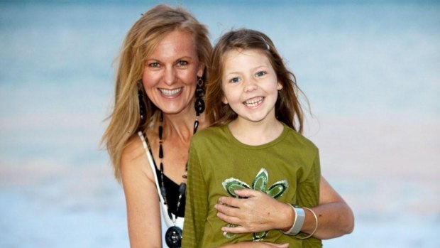 Kerryn-Leigh and her daughter Imi years earlier. 