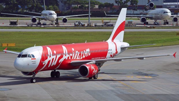 The Air Asia plane flew too low on approach into Perth. (File image)