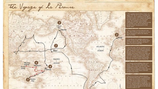 New clue may reveal the fate of famous French explorer Comte de La P?rouse.