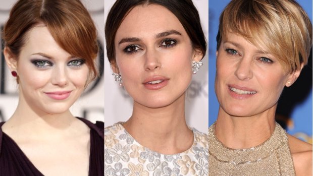 They look great but how could stars including Emma Stone, Keira Knightley and Robin Wright look better on the Golden Globes red carpet?