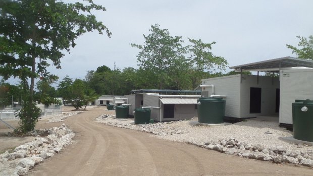 The detention centre on Nauru.