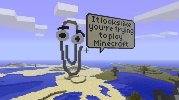 Tributes to Mojang founder Notch have been cropping up around the world of Minecraft, but so have various visual protests and commentaries.