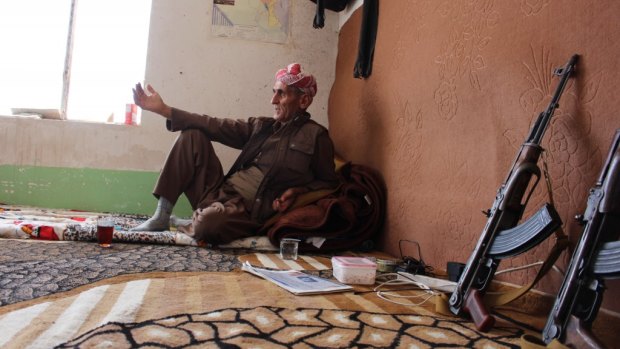 Kurdish Peshmerga Commander "Khamad" has been battling Islamic State militants in Iraq.