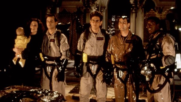 Get your hands off our movie: The original Ghostbusters.