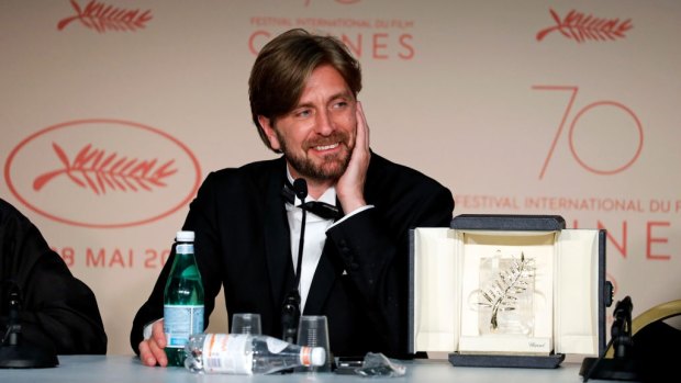 Ruben Ostlund, winner of the Palme d'Or for the movie The Square.