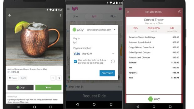 Android Pay is headed for Australian shores in 2016.