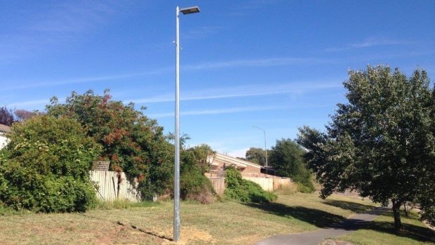 Trailblazing: Kingston, Braddon and Griffith will soon join the suburbs with public LED lighting.