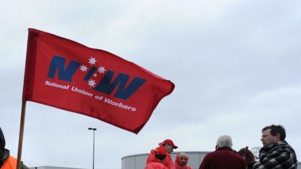 The National Union of Workers is now conducting audits of the work conditions and pay of charity collectors.