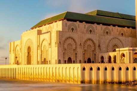 The Hassan II Mosque in Casablanca – Morocco is on the itnerary for Viking this coming season.