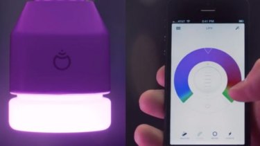 The LIFX light-bulb and app.