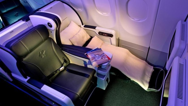 Virgin Australia's new business class A330-200 suites will have two-metre-plus, fully flat bed-seats.