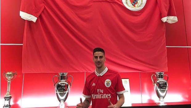 Australian striker Anthony Carter joins Portuguese giants, Benfica from third tier club, Trofense.