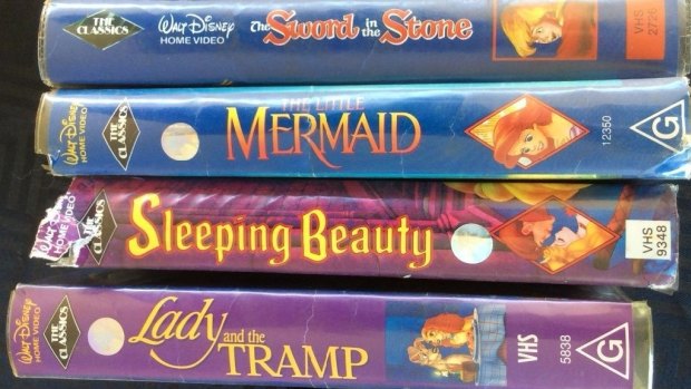 This collection of Disney titles on VHS is currently being offered on eBay Australia for $25,000.