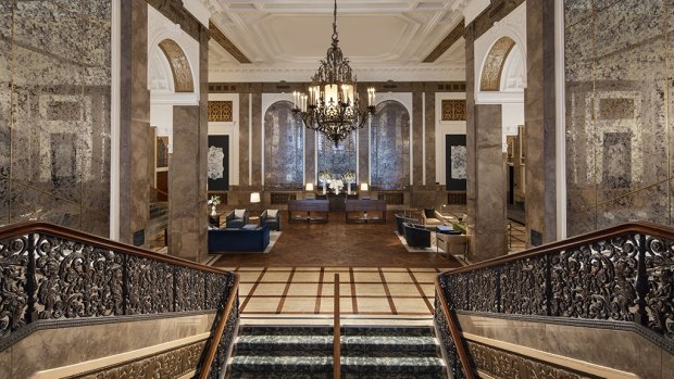 The former Sir Francis Drake Hotel has been given an extensive renovation  without compromising its old-world style.