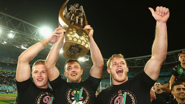Salary cap heavy: The 'Burgi' take up a large part of the Rabbitohs' salary cap.