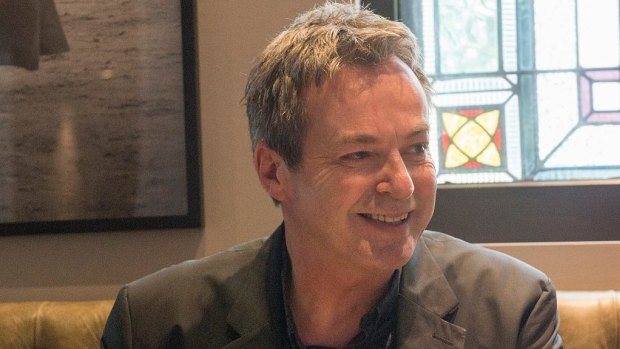 At lunch, Julian Clary looks less like his outrageous on-screen persona.