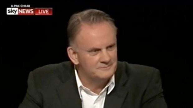 Mark Latham was sacked by Sky News last week after calling a Sydney high school student "gay".