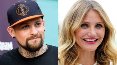 Hitched: Benji Madden and Cameron Diaz.