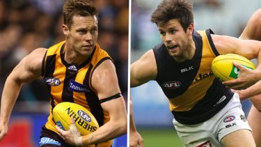 Sam Mitchell and Trent Cotchin are the league's newest Brownlow medallists.