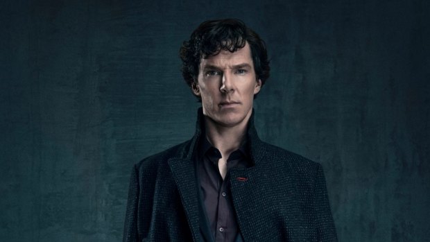 Bendict Cumberbatch as Sherlock Holmes.