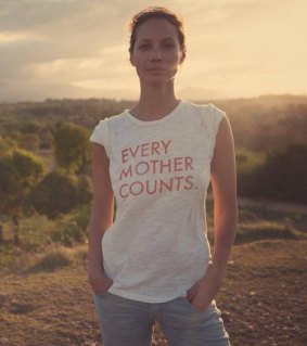 Every Mother Counts: Christy Turlington.