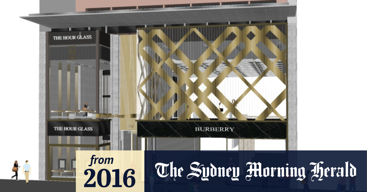 burberry collins street