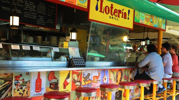 Loteria Grill at the Original Farmers Market in Los Angeles.