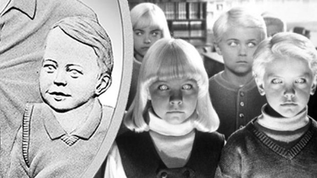 The image of Prince George bears a striking resemblance to 1960 horror film, Village of the Damned.