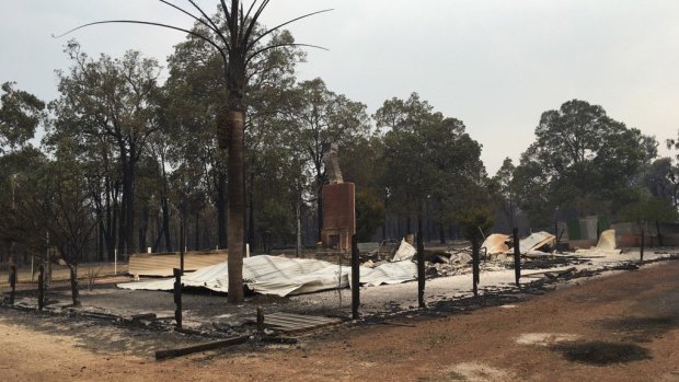 Malcolm Taylor's family fear he was killed in the Yarloop fire.