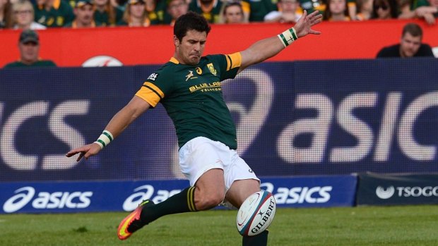 Clinical with the boot: Morne Steyn.