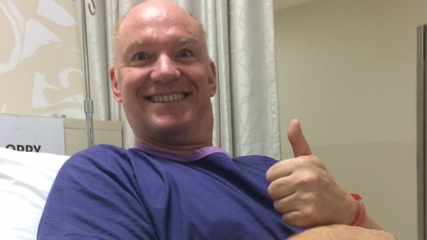 Sergeant  Campbell recovering in hospital.
