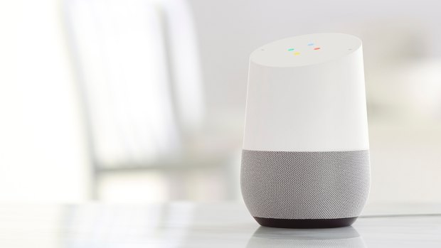 The talkative Google Home smart benchtop speaker is vying for a place in Australian homes.