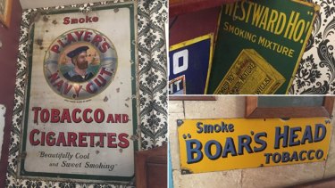 Some of the signs have cost $5,000 and are up to 120 years old.