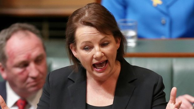 Lucky for Ms Ley the news broke in the silly season so she won't face a grilling in Parliament.