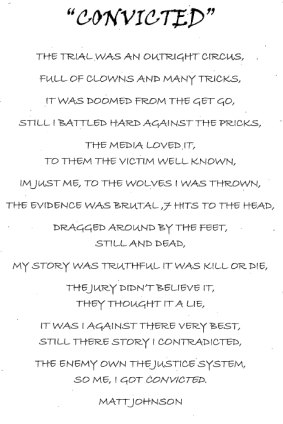 Scans of Matthew Johnson's poems