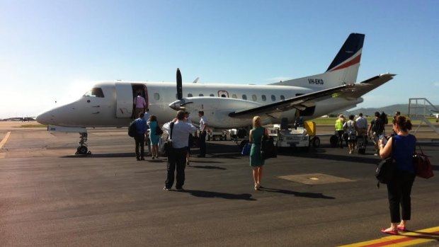 Another plane, another runway. This time ALP heading south from Townsville.