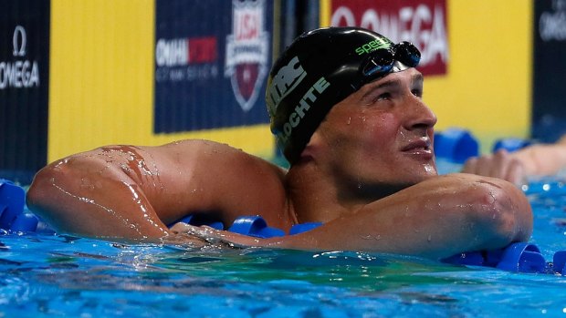 Shock swim: Ryan Lochte has failed to qualify for the 400m individual medley, an event where he won gold in London 2012.