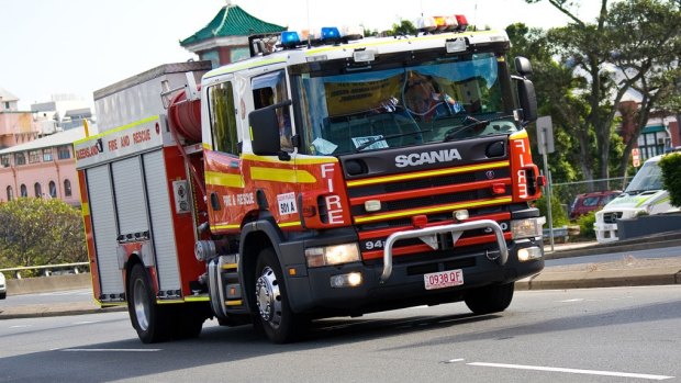 Two fires that damaged homes in Queensland on Wednesday are both being treated as suspicious.