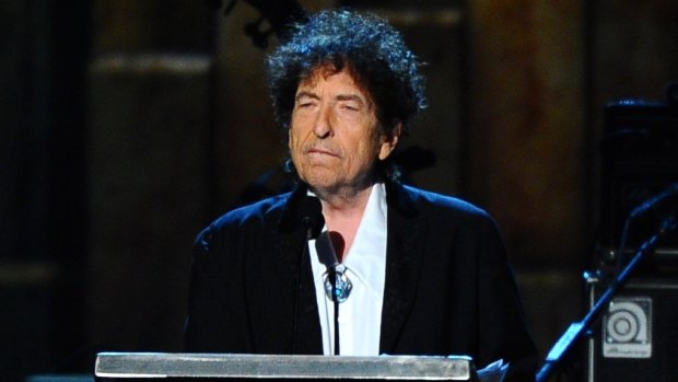 Bob Dylan, pictured in 2015, will not attend the Nobel Prize ceremony. 
