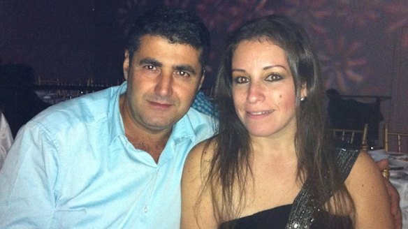 The baby son of Youssef and Sonya Ghanem, pictured, died after being given the wrong gas in hospital.