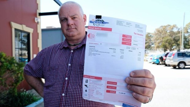 Waroona resident Greg Smith says shire rates have gone up by almost 20 per cent in the last three years, making it hard for him to stay in the town.