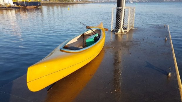 Police are urging anyone who recognises the canoe to come forward.
