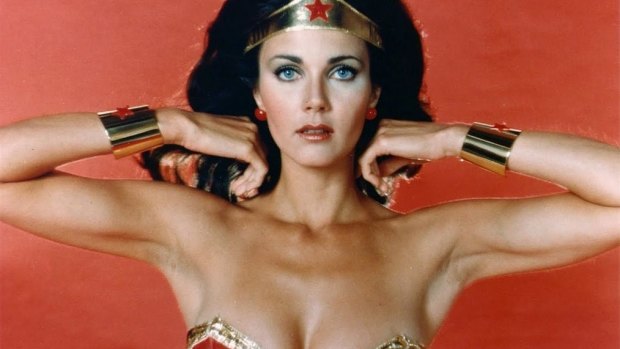 Lynda Carter played Wonder Woman in the 1970s Warner Bros TV series.