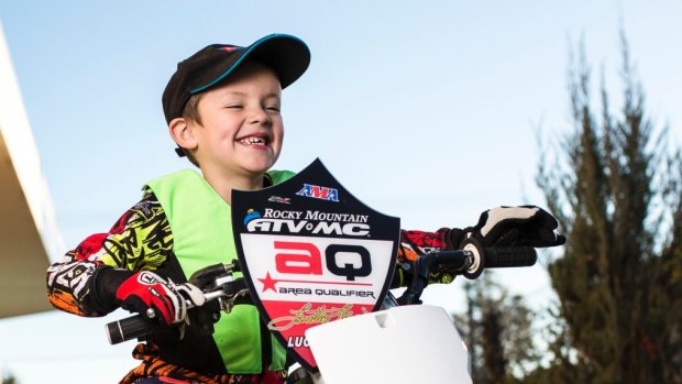 Rafael Rossiter is a 6-year-old motorbike racer who has qualified for the biggest event in the world for his age, in the USA.