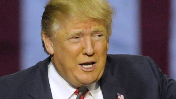 Republican presidential candidate Donald Trump.